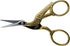 Ultima 3-1/2-Inch Forged, Gold-Plated, Stork Embroidery & Sewing Scissors...