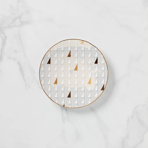 Lenox White Trianna Gold Salad Plate, 1.27 LB...