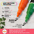 Liquid Chalk Markers Erasable for Chalkboard, Blackboard, Whiteboard, Signs, Windows, Mirror, Glass, Bistro - Dry Erase Markers, Chalk Paint Marke...
