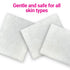 Swisspers Premium Facial Cleansing Pad, 100% Cotton, Ultra Soft, Extra Large, 50 White Pads per Reclosable Bag, 3 Bags (150 Pads Total)...