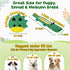 Interactive Dog Toys for Small Medium Dogs - 2 Pack Puppy Toys for Boredom and Teething, No Stuffing Squeaky Puppy Chew Toys with Crinkle, Treat D...