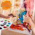 FANDAMEI Oval Paint Palette Tray, Plastic Paint Tray Palette, Painting Palette, Paint Tray Palettes Paint Pallets with Thumb Hole for Adults & Kid...