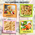 Microwave Pasta Cooker- No Waiting, No Mess, No Stick Microwave Pasta Cooker with Strainer Lid Ready In As Little As 10 Minutes for up to 4 Servin...