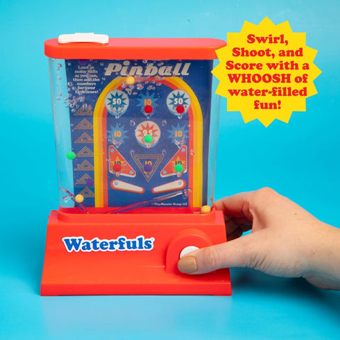 Original Waterfuls Classic Handheld Water Games – Kids Games, Retro Travel Games, Fidget Toys for Kids, Autism Toys, 6 Interchangeable Back Panels...