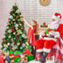 DearHouse 36Pcs Christmas Glitter Snowflake Ornaments Clearance, 4 Inch Plastic Snowflake Christmas Tree Ornaments for Winter Wonderland Christmas...
