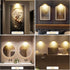 3Pcs Battery Operated Picture Light, Magnetic Led Painting Light with Remote Dimmable and Timer, 3 Lighting Modes Art Display Light for Picture Fr...