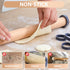 Adjustable Wood Rolling Pin with Thickness Rings for Baking -Non Stick Wooden Dough Roller Pin with Spacer Bands for Cookie,Pie Crust, Pastry Fond...