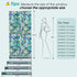 Coavas Decorative Window Privacy Film, Heat Control Sun Blocking Stained Glass Window Film, Floral Design Static Cling, Non Adhesive Windows Tint ...