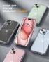 Miracase for iPhone 15 Case Clear Full-Body Built-in Glass Screen Protector &Camera Protector, Military Drop Proof 15 Phone Case 360 Degree Shockp...