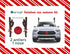 Reindeer Antlers and Nose Rudolph Car Kit - Easy to Install Christmas Decorations for Car Window & Grill - Reindeer Car Kit with Jingle Bells and ...