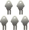(5) #1200 Keys For Baywest Paper Towel Toilet Tissue Air freshener Dispensers...