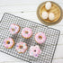 To encounter 24Pack Silicone Molds, Nonstick 3 inches Donut Mold, Silicone Baking Cups, Donut Pan, Muffin, Jello, Bagel Pan, Oven- Microwave- Dish...