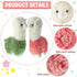 2 Pieces Llama Stuffed Animal 10 Inches Cute Llama Alpaca Plush Toy Gifts for Girls Boys Birthday Home Wedding Christmas Party Decorations(Green, ...