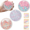Biodegradable Natural Wood Pulp Fiber Sponge - Pack of 3 Reusable Washing Dish Sponge - Natural Household Cleaning Sponges Good for Kitchen, Bathr...