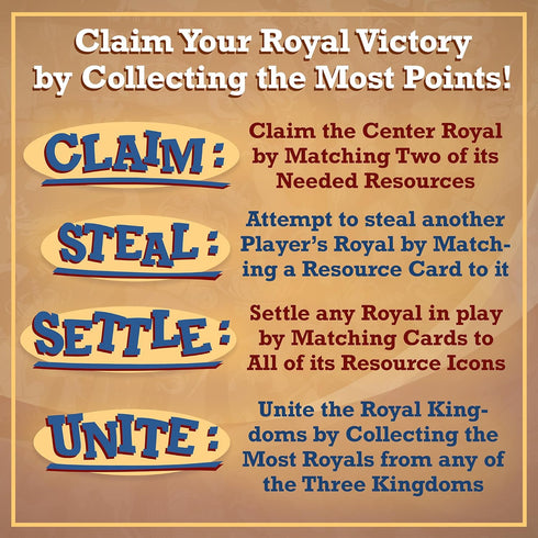 Royal Turmoil – New Wildly Fun Card Game for Kids 8-12, for Kids and Adults, Family Game and Learning Game for Family Night with Fast Setup and Fu...