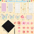 80UncleKimby Graduation Cap Decorations: DIY Grad Hat Topper Kit, Include Flowers Glitter Stickers Letters Butterflies - Handmade Decoration(No Gl...