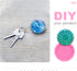 Super Glossy Sun Flower Resin Mold Keychain Silicone Mold for DIY Epoxy Resin Jewelry Making Keychain Pendant Craft...