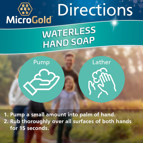 Alcohol Free Hand Sanitizer and Waterless Foaming Antibacterial Soap Kills 99.9% of Germs, Made in the USA, 4 Fl Oz (Pack of 1)...