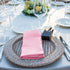 ANECO 12 Pieces Satin Napkins Soft Dinner Napkins Square Table Napkins 17 x 17 Inches for Restaurant Weddings Party Dinner Decoration (Pink)...