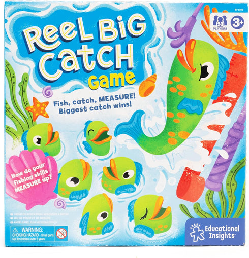 Educational Insights Reel Big Catch Game, Preschool Early Math Game, Gift for Kids Ages 3+...