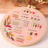Harimau 4P Beginner Embroidery Kit,Natural Landscape Pattern,Cross Stitch Kits, Including Stamped Embroidery Cloth with 2 Embroidery Hoops, Multic...