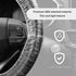 100PCS Disposable Steering Wheel Covers,Disposable Steering Wheel Protector with Elastic for Avoiding Scuffs & Scratches,Universal Car Steering Wh...