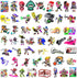Splatoon Game Stickers for Kids and Teen, Cool Cartoon Game Splatoon Stickers for Water Bottle, Skateboard, Phone, Laptop, Bicycle, Travel Case, C...
