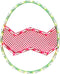 Northlight Lighted Easter Egg Window Silhouette Decoration, 16.5"...