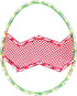 Northlight Lighted Easter Egg Window Silhouette Decoration, 16.5"...