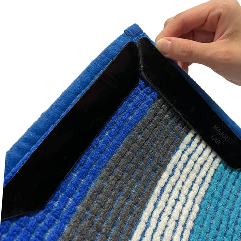 Rug Pad Gripper - Strong Rubber Gripper for Rugs, Double Sided Sticker Under Carpet Prevent Sliding and Lifting from Hardwood and Tile Floors, Reu...