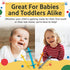 Hollow Teething Tubes - Baby Teething Toys for Babies 0-6 Months, Teething Toys for Babies 6-12 Months - Baby Teether, Teething Straws, Teething S...