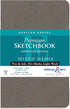 Stillman & Birn Epsilon Series Softcover Sketchbook, 5.5" x 8.5", 150 GSM (Heavyweight), White Paper, Smooth Surface...