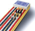 Metal Cribbage Pegs for Cribbage Board Game. Work with Regular Peg Board 1/8 Hole Size Like Bicycle Board Games. Pack of 12 Crib pegs....