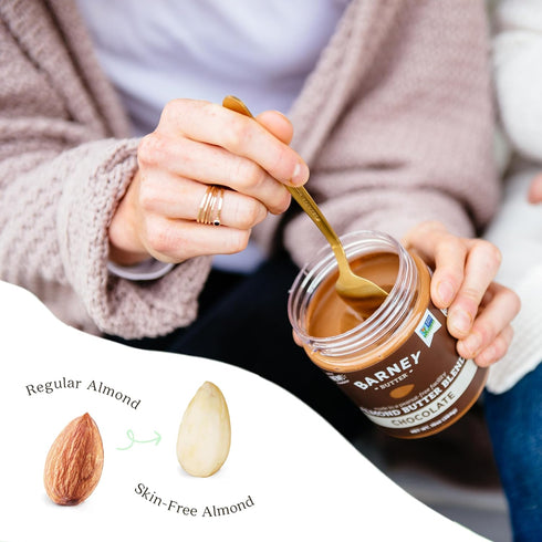 Barney Butter Almond Butter, Chocolate, 10 Ounce Jar, Skin-Free Almonds, No Stir, Non-GMO, Gluten Free, Keto, Paleo, Vegan...