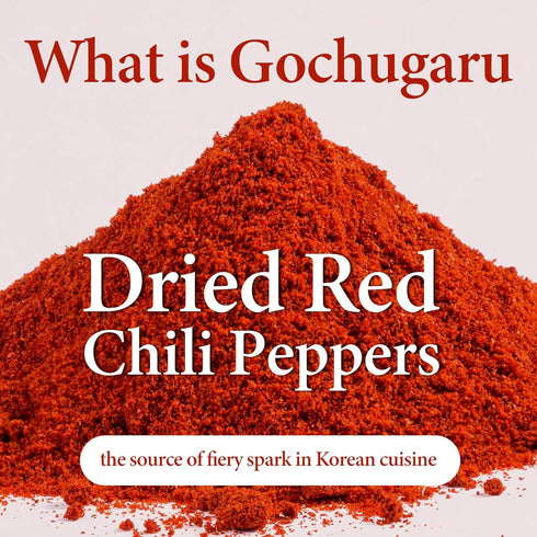 Wang Sun-Dried Coarse Gochugaru for Kimchi, Red Pepper Flakes, Chilli Powder, 1 Pound...