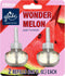 Glade PlugIns Refills Air Freshener, Scented and Essential Oils for Home and Bathroom, Wonder Melon, 1.34 Fl Oz, 2 Count...