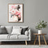 Posterizer 1 pcs-flowers and a cat-chic decor-Art for Animal Lovers-Gift for Women, Fashionistas, Designer Fashion Fans-Living Room Bedroom Decor-...