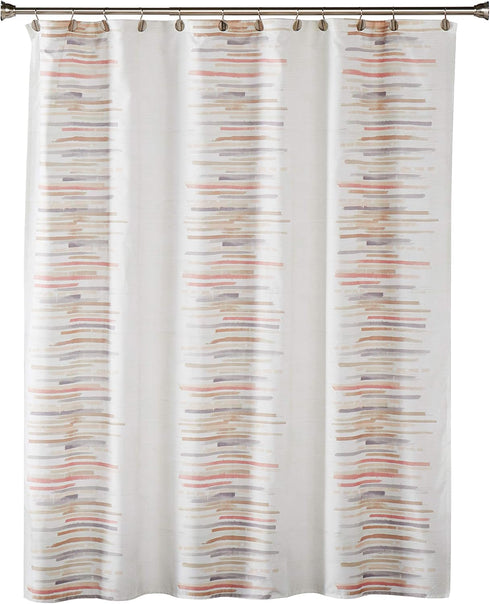 SKL Home by Saturday Knight Ltd. Mori Shower Curtain, Blush, 72.00" x 70.00"...