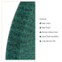 uxcell 150mm x 25mm 240 Grit Non-Woven Polishing Burnishing Wheel Nylon Wire Drawing Abrasive Flap Wheel for Stainless Steel Copper Green...