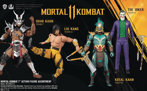 McFarlane Toys Mortal Kombat Kotal Kahn 7" Action Figure with Accessories...