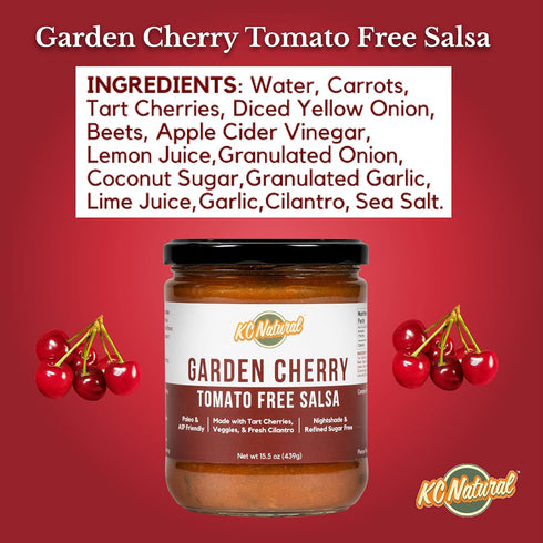 Tomato Free Garden Cherry Salsa - 3-pack...