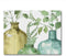 CounterArt Greenery Decorative 3mm Heat Tolerant Tempered Glass Cutting Board 10” x 8” Manufactured in the USA Dishwasher Safe...
