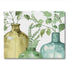 CounterArt Greenery Decorative 3mm Heat Tolerant Tempered Glass Cutting Board 10” x 8” Manufactured in the USA Dishwasher Safe...