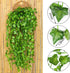DearHouse 84 Feet 12 Strands Artificial Ivy Leaf Plants Vine Hanging Garland Fake Foliage Flowers Home Kitchen Garden Office Wedding Wall Decor, G...