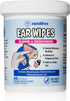 Squishface Dog Ear Relief Individual Finger Sheath Wipes – Non-Allergenic Ingredients & Irritation-Reducing Formula Cleans & Deodorizes, Helps Pre...