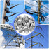 20 Pieces Split Bolt Joint Clamp Wire Connector Electrical Fence Connector Aluminium Alloy for Multiple Electric Fence...