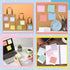 Yinder 24 Pcs Inspirational Sticky Notes with Lines Cute Motivational Sticky Note Pad Appreciation Sticky Notes Gifts for Coworkers Nurse Office S...