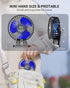 Desk Fan, USB Fan for Desk, Mini Desk Fan, 3 Speed Rotation Strong Wind, Protable Small Desktop Cooling Fan, Quite Mini Personal Fan for Home Offi...