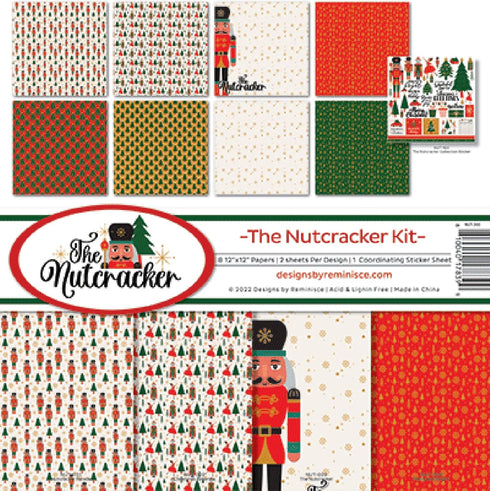 Reminisce The Nutcracker Scrapbook Collection Kit, White...