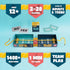 Trivia Battle Board Game | 2-20 Players | Tuga War in a Box | Party Game | Adults & Kids 12 13 14 15 + | 1400 Questions | Best Fun Card Games for ...